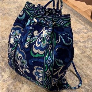 Vera Bradley drawstring backpack